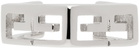 Givenchy Silver 2G Ear Cuff