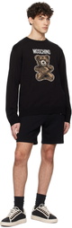Moschino Black Teddy Bear Sweater