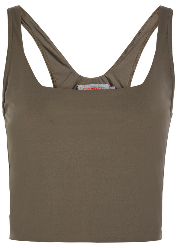 Photo: Spence Martina Spenceform Cropped Tank top Brown
