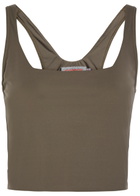 Spence Martina Spenceform Cropped Tank top Brown