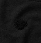 NN07 - Robin Logo-Appliquéd Cotton-Jersey Sweatshirt - Black