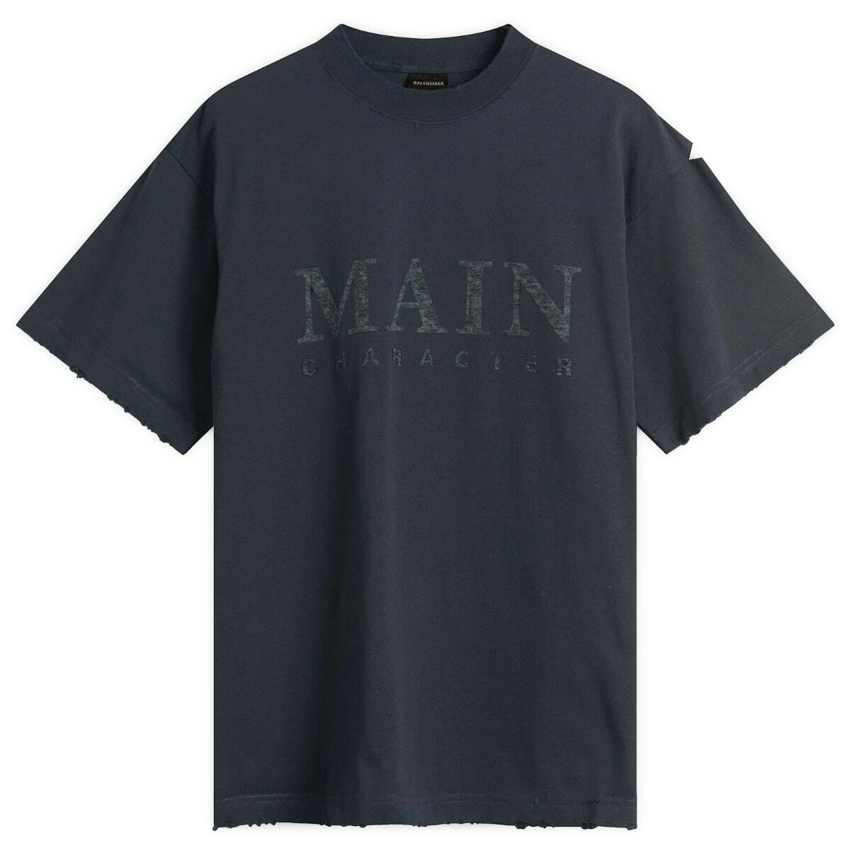 Balenciaga Planet Earth oversized cotton T-shirt Balenciaga