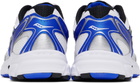 Saucony White & Blue Ride Millennium Sneakers