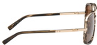 Dita Brown & Gold Mach-One Sunglasses