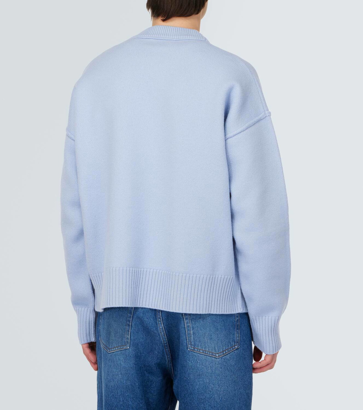 Ami Paris Ami De Cœur wool sweater