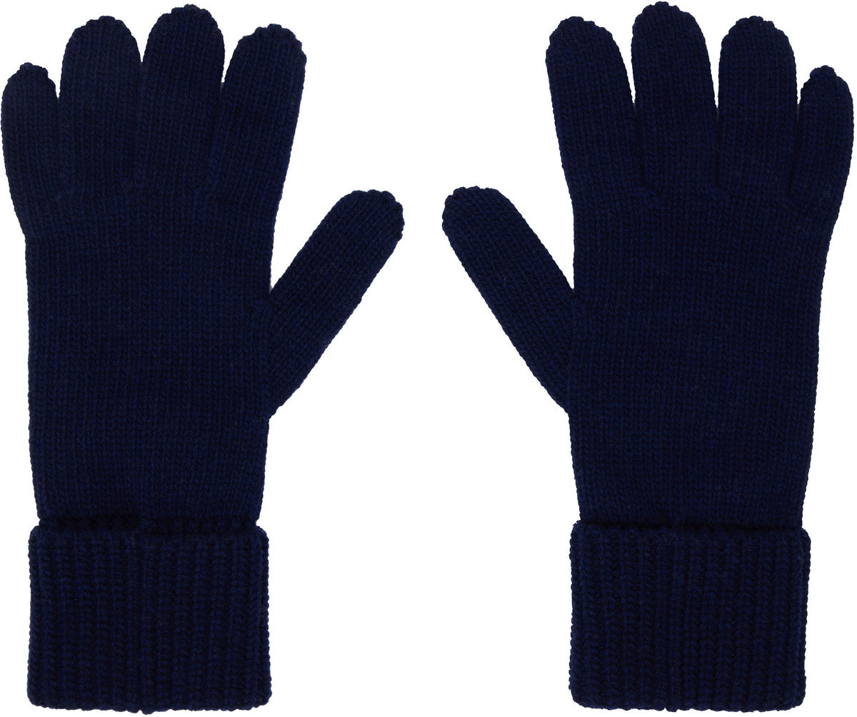 Vivienne Westwood Navy Sporty Gloves