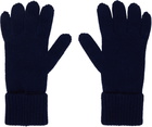 Vivienne Westwood Navy Sporty Gloves
