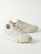 New Balance - Casablanca XC72 Suede-Trimmed Leather Sneakers - White
