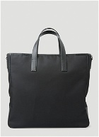 Re-Nylon Tote Bag in Black