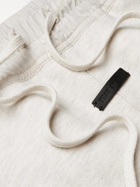 FEAR OF GOD - The Vintage Tapered Fleece-Back Cotton-Jersey Sweatpants - Neutrals