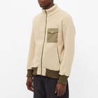 Battenwear Men's Warm-Up Jacket in Natural