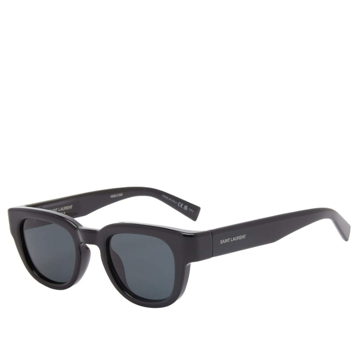 Photo: Saint Laurent Sunglasses Men's Saint Laurent SL 675 Sunglasses in Black 