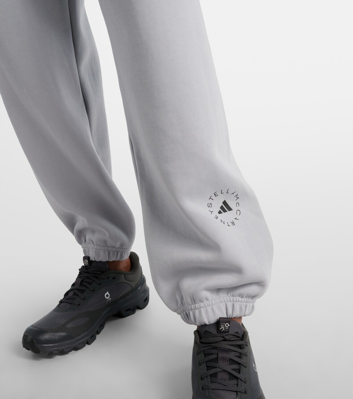 Adidas by Stella McCartney Cotton-blend fleece sweatpants