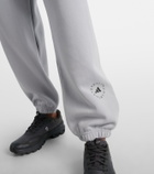Adidas by Stella McCartney Cotton-blend fleece sweatpants