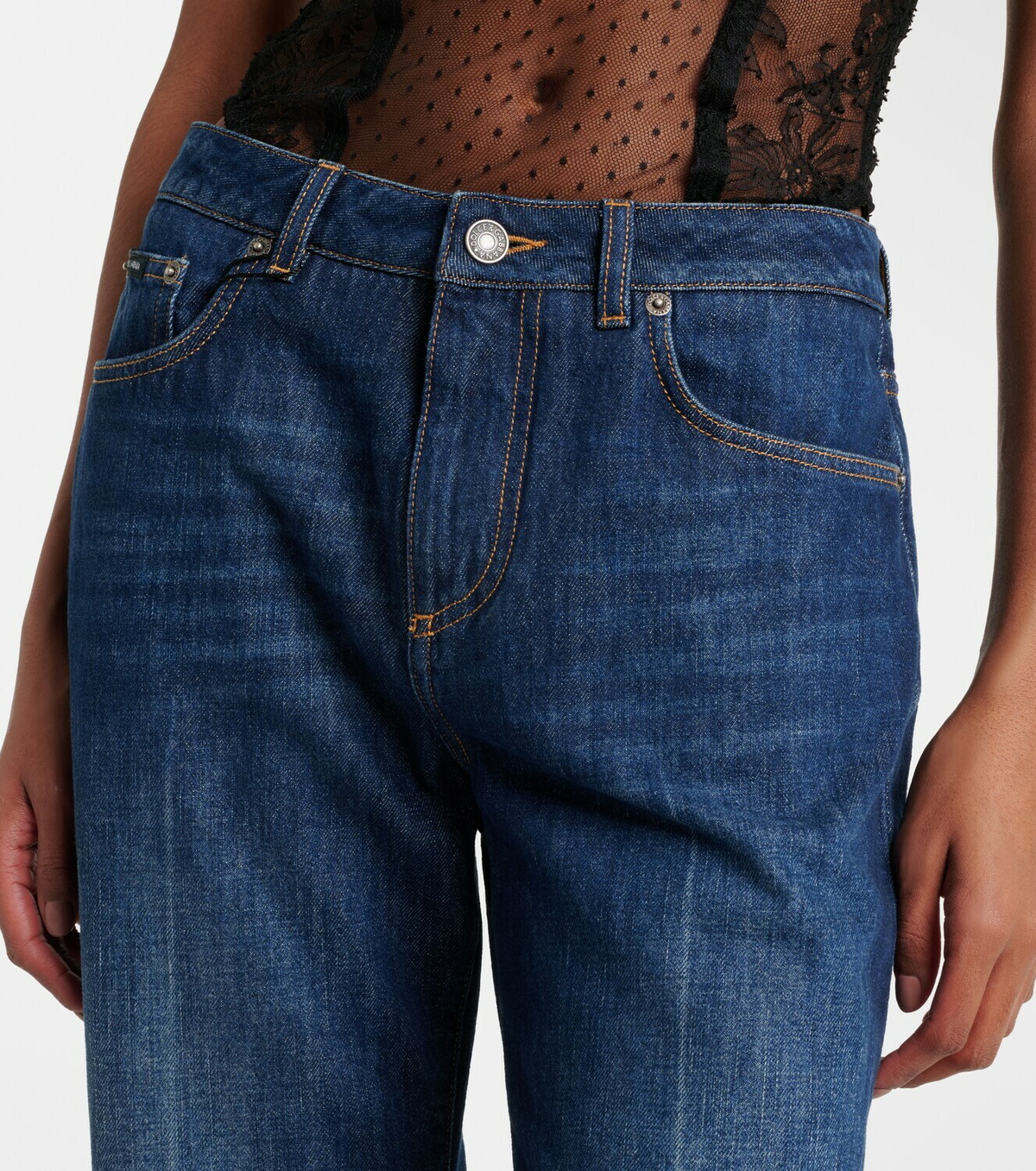 Dolce&Gabbana Mid-rise flared jeans