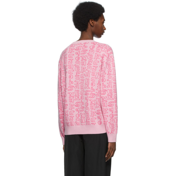 Marc Jacobs Pink Heaven by Marc Jacobs Scribblez Sweater Marc Jacobs