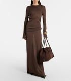 Tom Ford Large suede shoulder bag