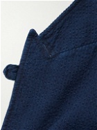 Oliver Spencer - Mansfield Cotton-Seersucker Suit Jacket - Blue