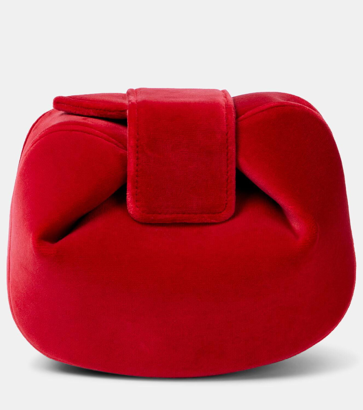 Soft Demi Velvet Clutch main image 1