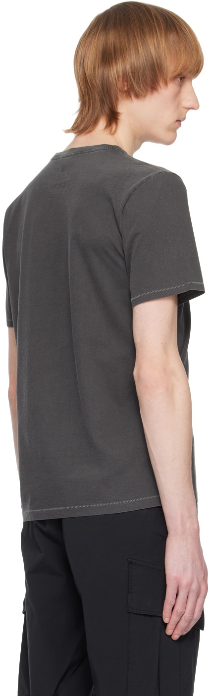 Parajumpers Gray Patch Pocket T-Shirt
