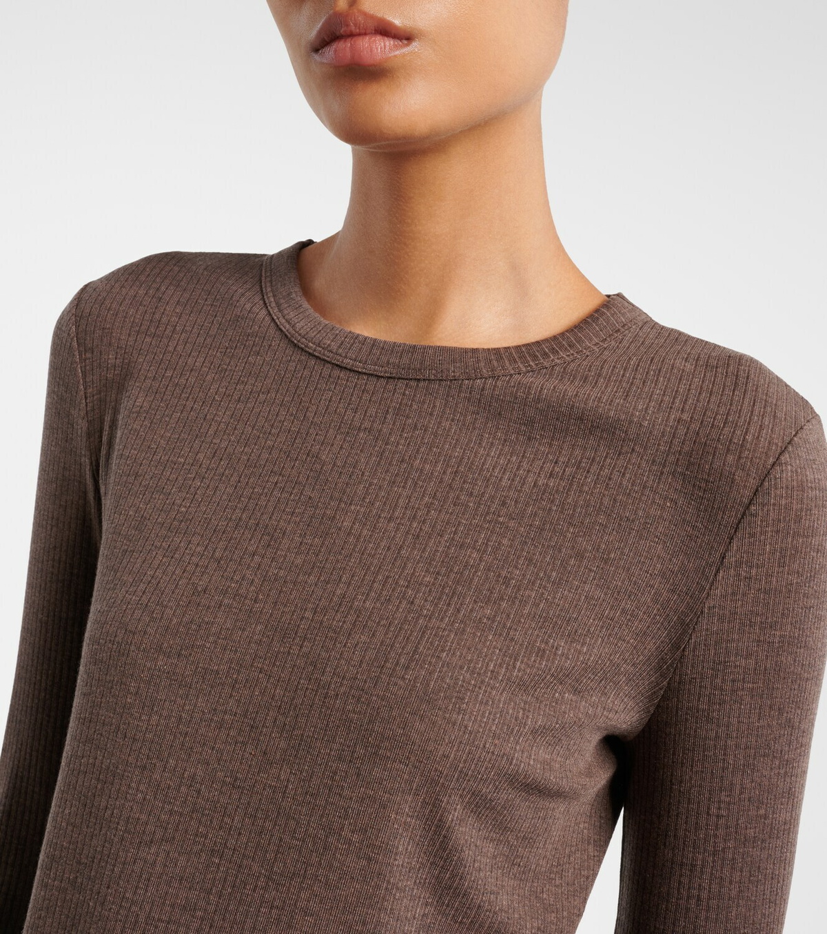 Max Mara Ribbed-knit T-shirt