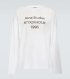 Acne Studios Logo distressed jersey T-shirt