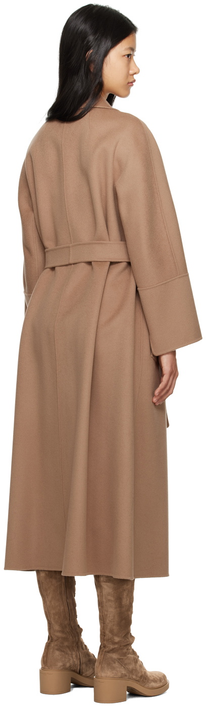 S Max Mara Beige Elisa Coat