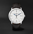 Baume & Mercier - Classima Automatic 40mm Stainless Steel and Alligator Watch - White
