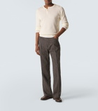 Wales Bonner Nile wool and cotton Henley shirt