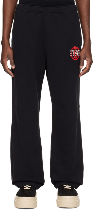 Photo: MM6 Maison Margiela SSENSE Exclusive Black 'Year of the Snake' Sweatpants