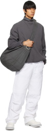 BRYAN JIMENÈZ Gray Canvas Bag