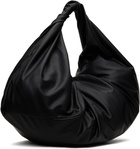 FUMITO GANRYU Black Draped Shoulder Bag