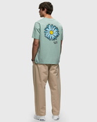 Maison Kitsune Floating Flower Comfort Tee Shirt Blue - Mens - Shortsleeves