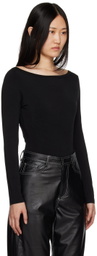 determ; Black Twisted Bodysuit
