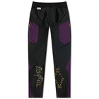 Rapha Women's x Brain Dead Trail Pant in Anthracite/Purple Pennant
