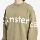 New Amsterdam Surf Association Men's Line Sweatshirt in Seneca Rock