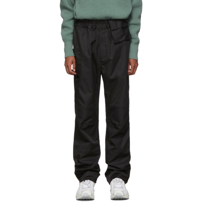 Xander Zhou Black Wide Lounge Pants Xander Zhou