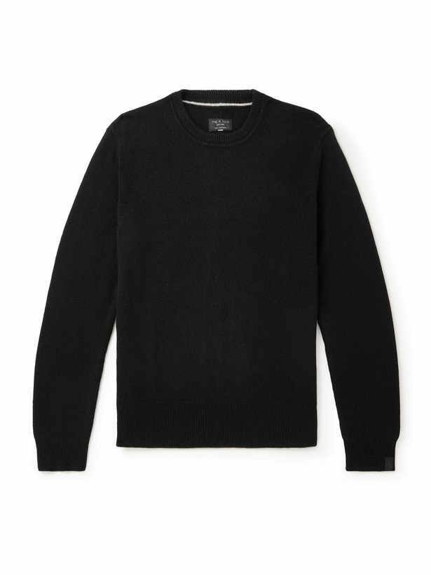 Photo: Rag & Bone - Declan Cashmere Sweater - Black