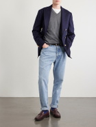 Brunello Cucinelli - Wool and Cashmere-Blend Sweater - Gray