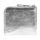 Comme des Garçons SA3100G Wallet in Silver