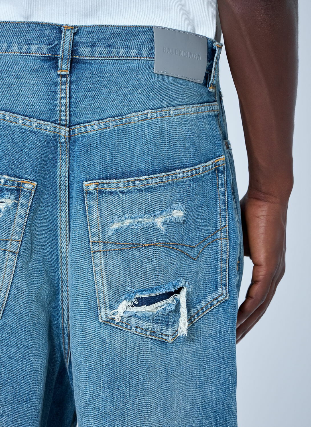 Balenciaga Baggy Fit Japanese Twill Jeans