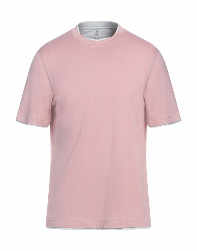 Photo: Brunello Cucinelli Mens T-shirt Antique rose