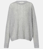 Lisa Yang Amabel cable-knit cashmere and silk sweater