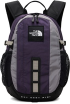 The North Face Purple & Black Hot Shot Mini Backpack