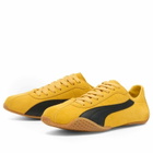 Puma Women's K-Street Suede Sneaker in Mustard Seed/Black