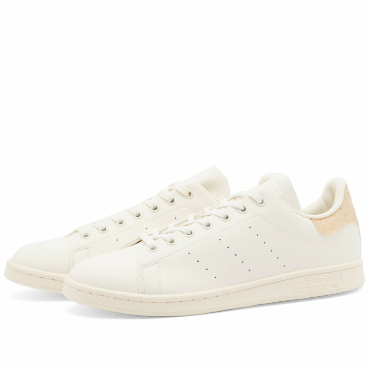 Photo: Adidas Men's Stan Smith Recon Sneakers in Cloud White/Wonder White