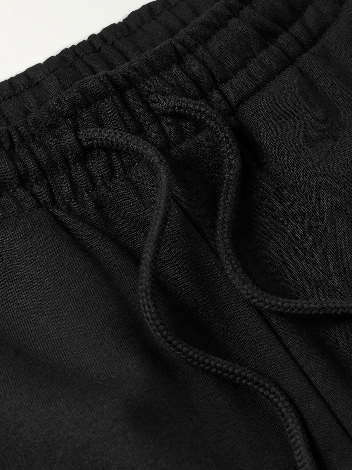 Dries Van Noten - Straight-Leg Cotton-Jersey Sweatpants - Black