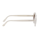 The Row White Parquet Sunglasses