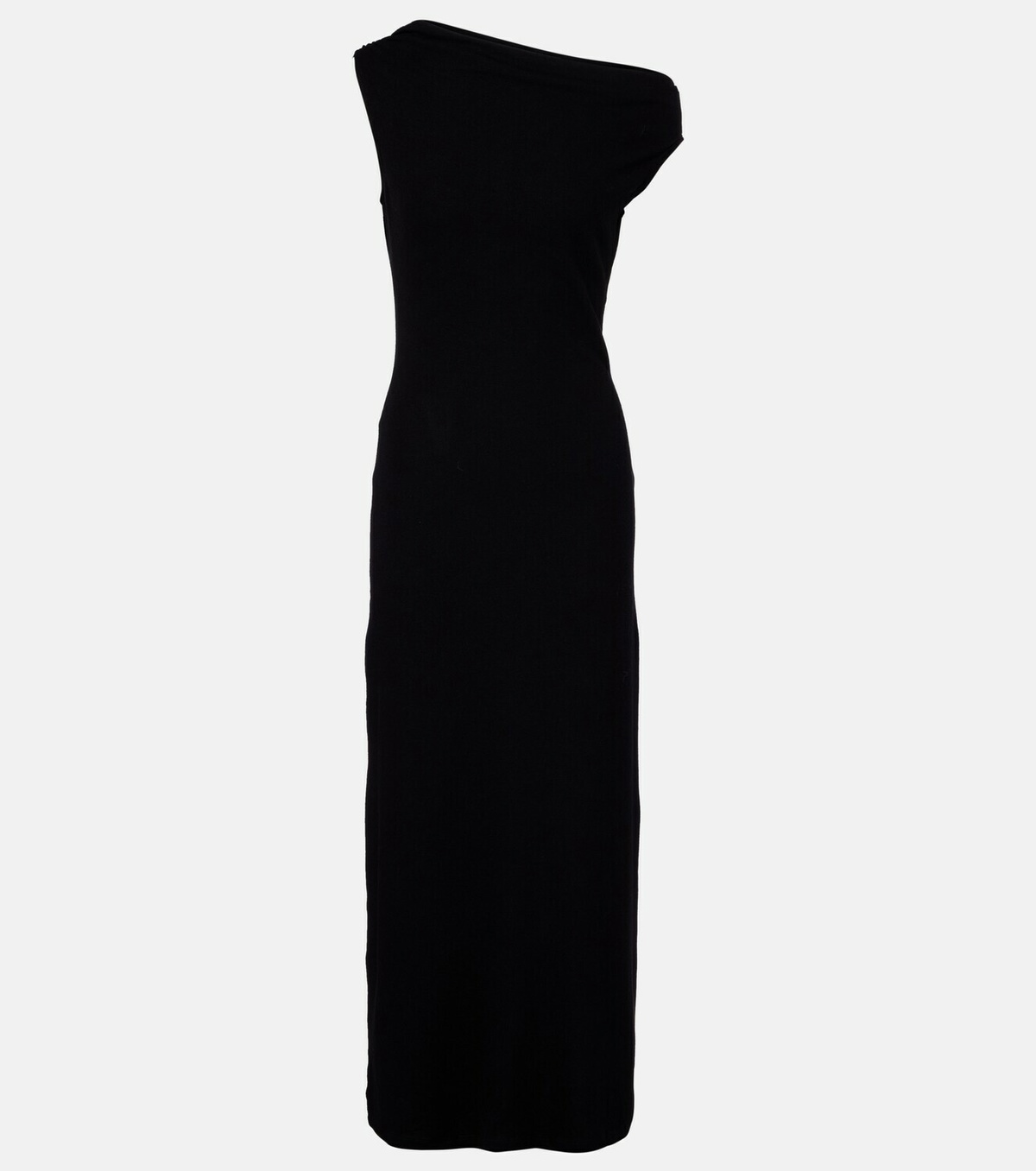 Leset Lauren off-shoulder jersey maxi dress