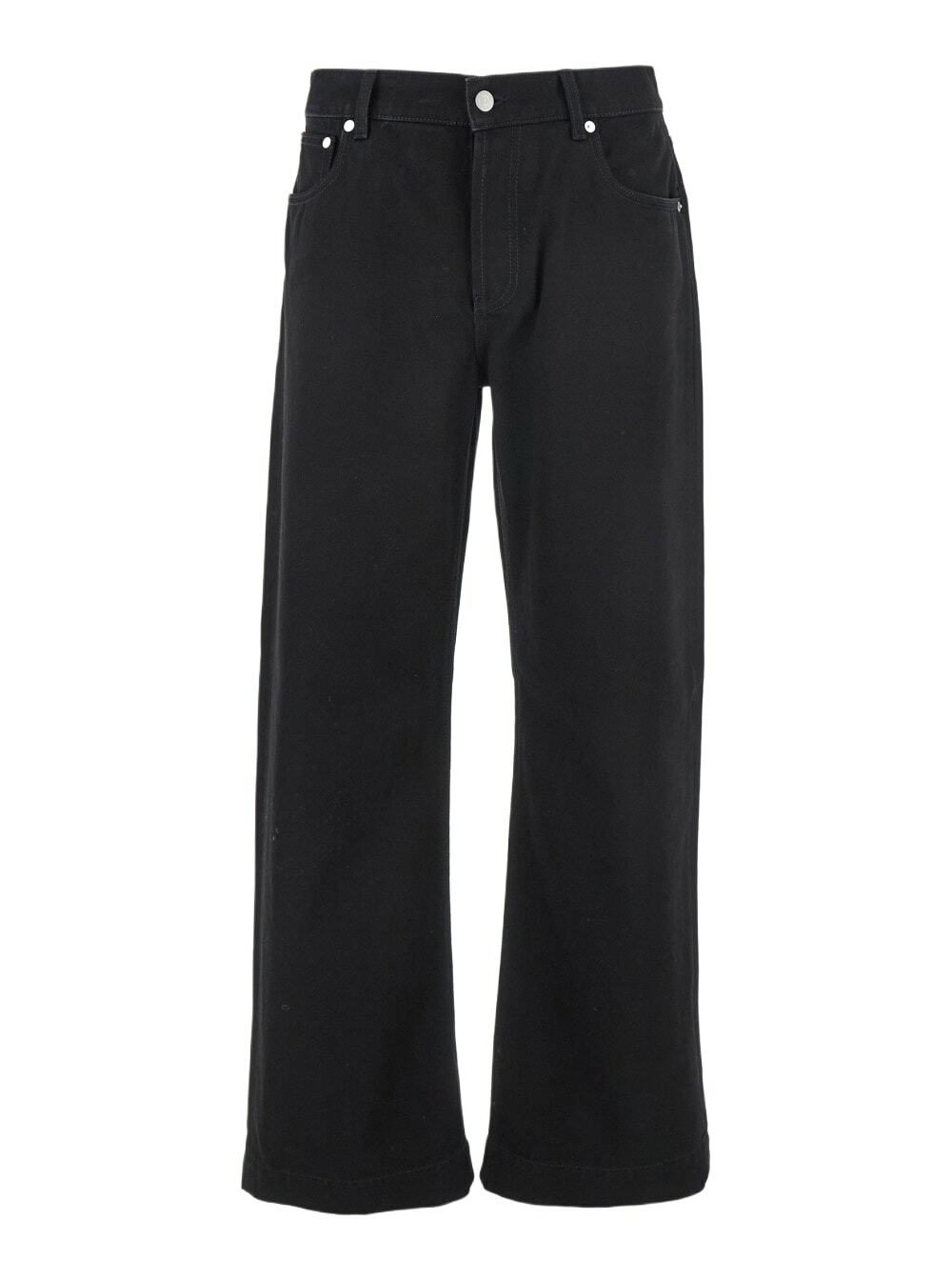 ALEXANDER MCQUEEN - Orchid Printed Viscose Cigarette Pants